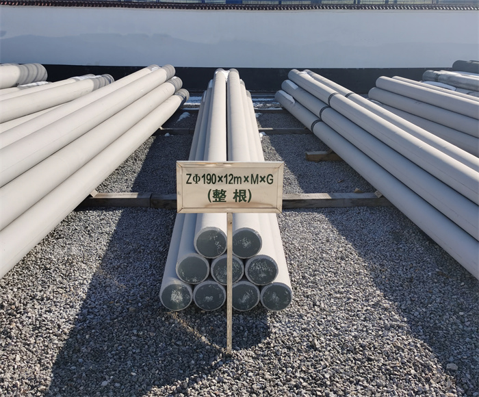 邯郸190×12米钢筋混凝土水泥电线杆